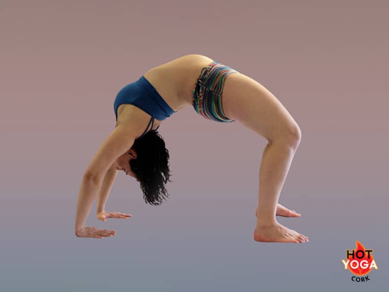 Hot Yoga Danurasana Full Bow Pose