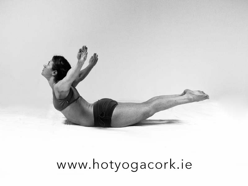 Hot Yoga Full Locust Pose - Poorna Salabhasana