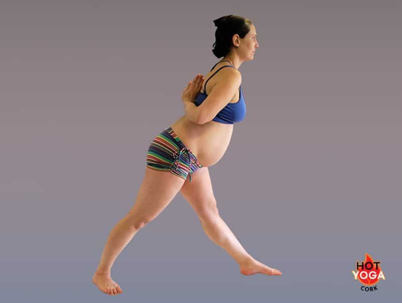 Hot Yoga Standing Separate Leg Pose